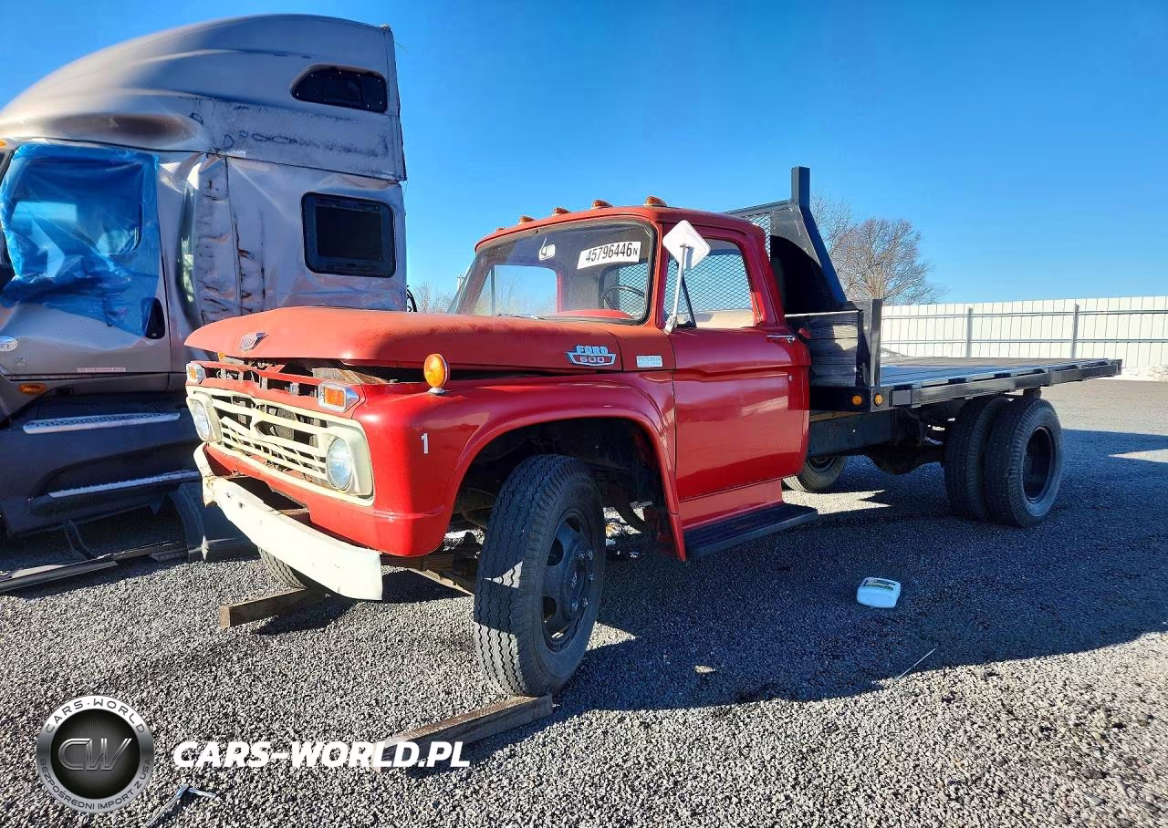 1966 Ford F600 Flatbed Truck