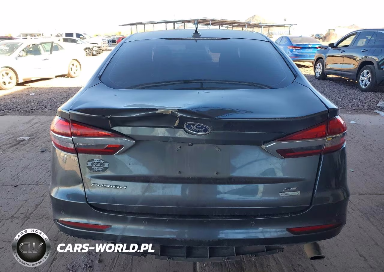 2019 Ford Fusion Se VIN:3FA6P0HD0KR114392 - 6