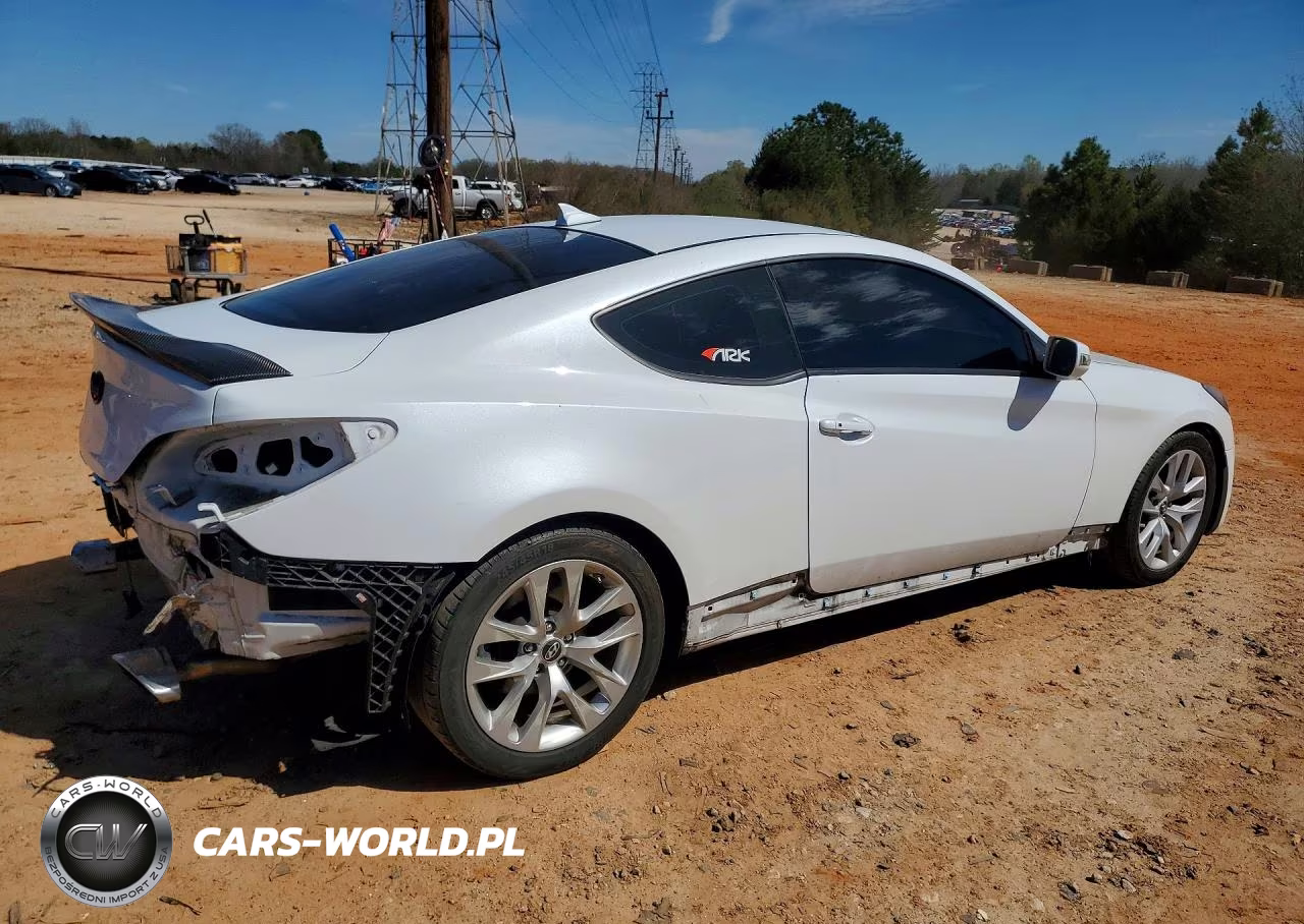 2016 Hyundai Genesis Coupe 3.8 VIN:KMHHT6KJ3GU132591 - 3