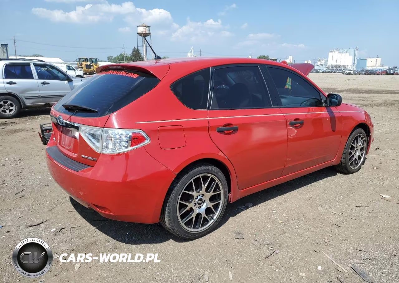 2008 Subaru Impreza 2.5I VIN:JF1GH61668H802004 - 3