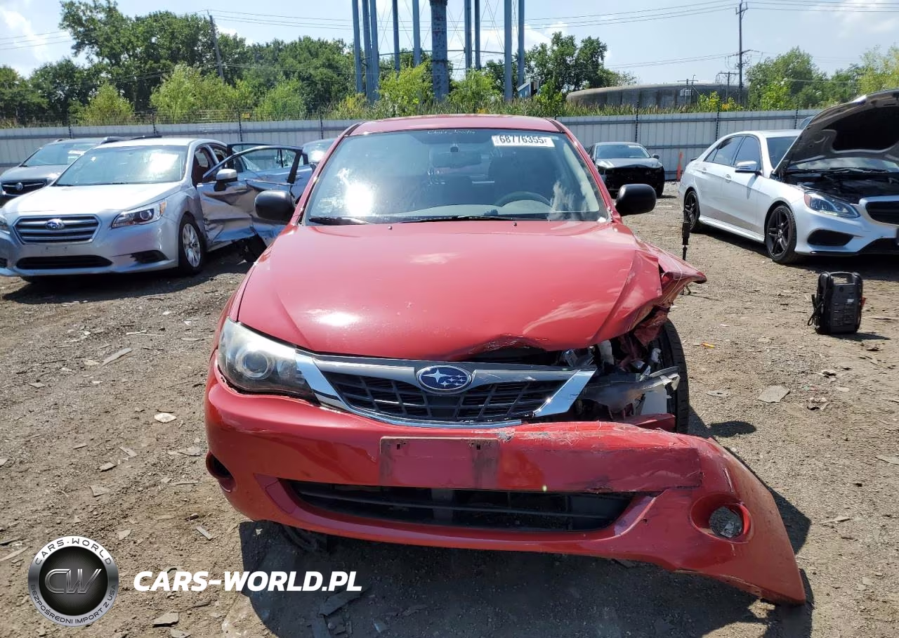 2008 Subaru Impreza 2.5I VIN:JF1GH61668H802004 - 5