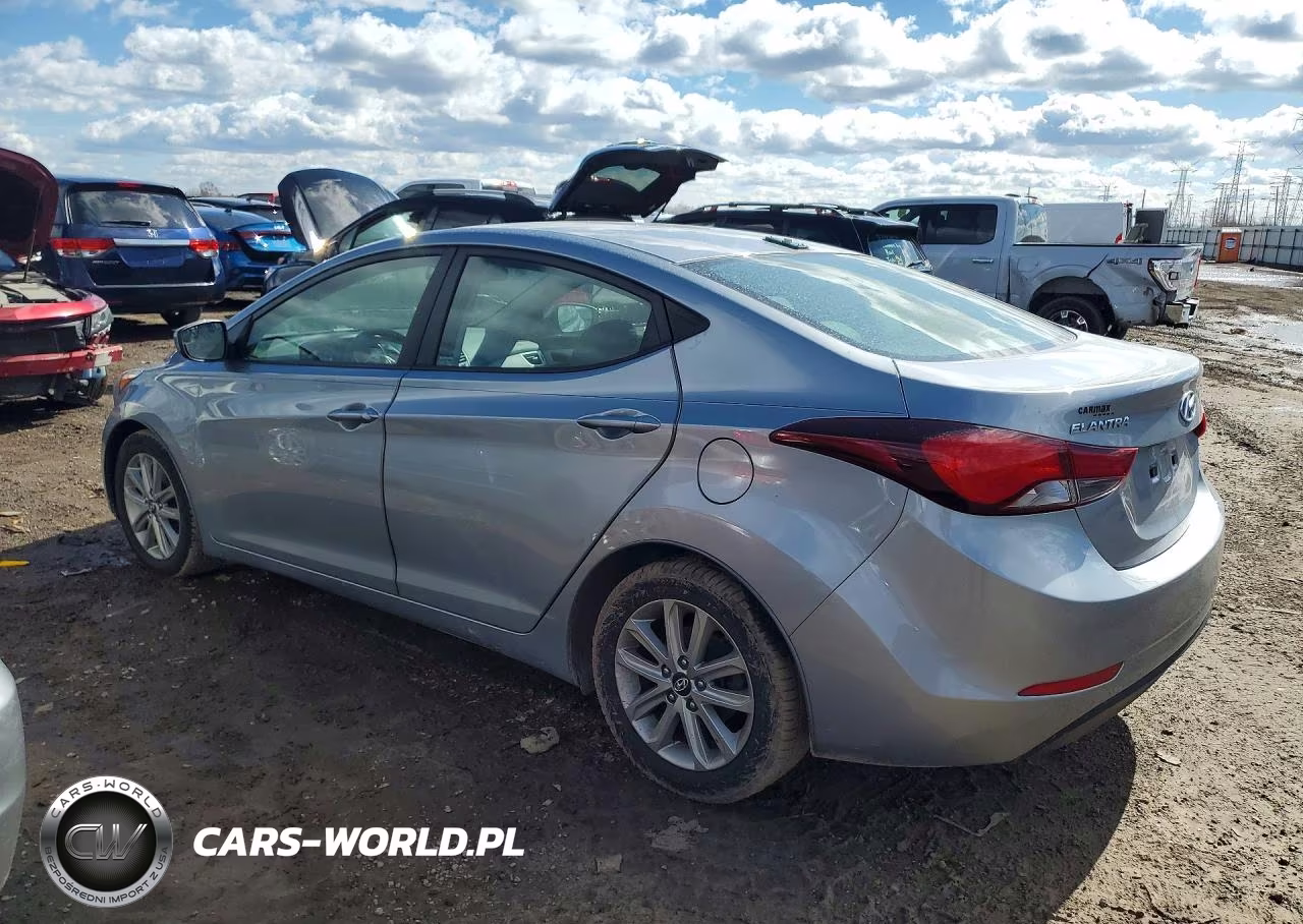 2016 Hyundai Elantra Se VIN:5NPDH4AE3GH681439 - 2