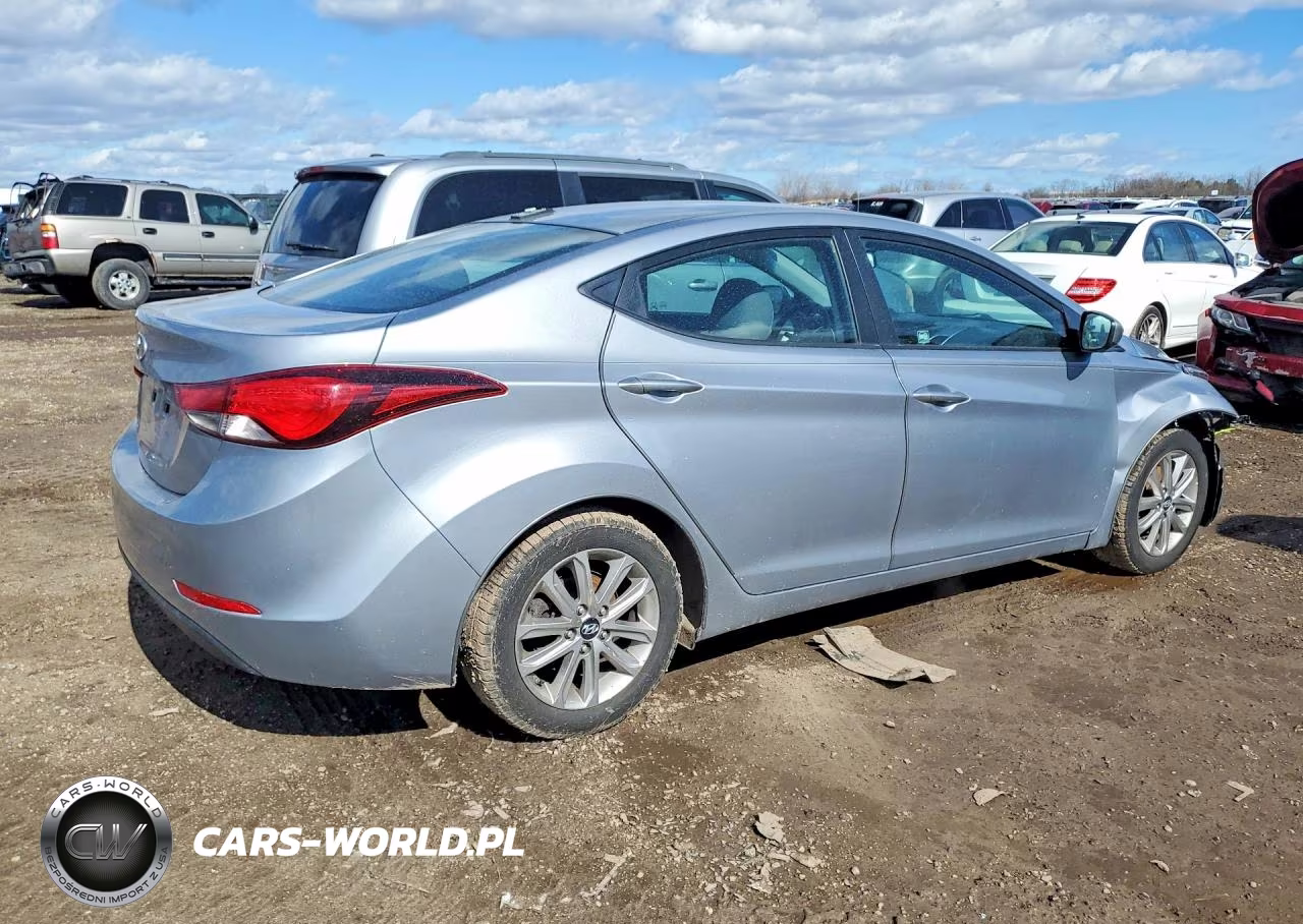 2016 Hyundai Elantra Se VIN:5NPDH4AE3GH681439 - 3