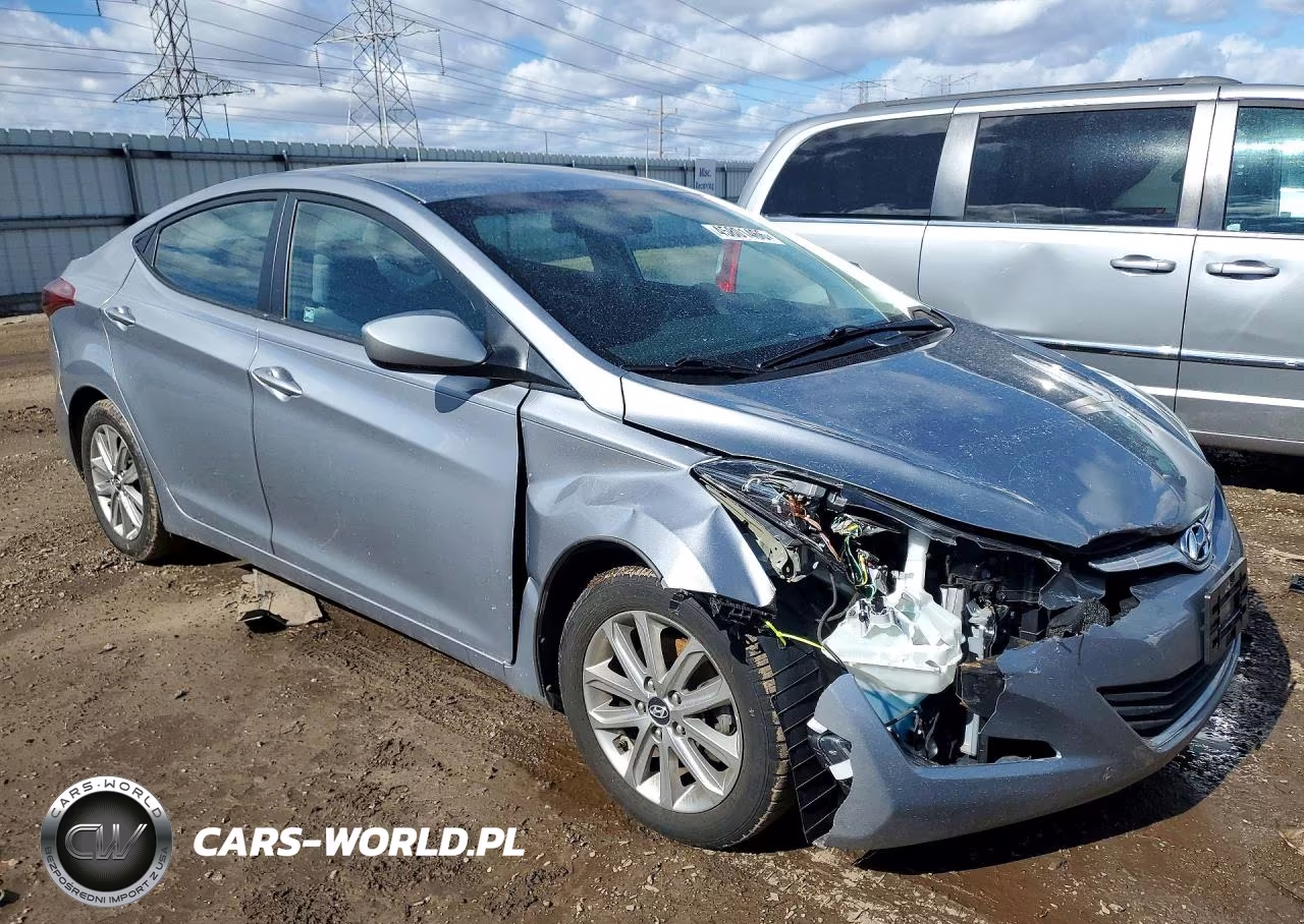 2016 Hyundai Elantra Se VIN:5NPDH4AE3GH681439 - 4