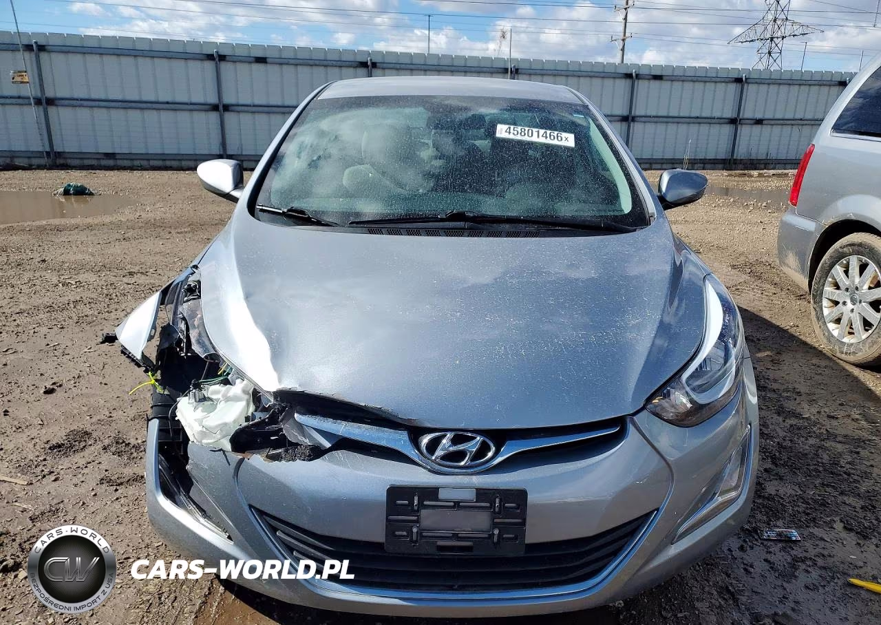 2016 Hyundai Elantra Se VIN:5NPDH4AE3GH681439 - 5