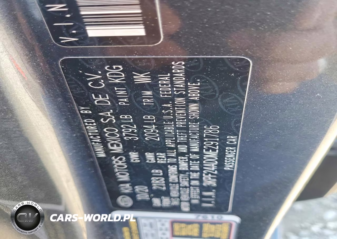 2021 Kia Forte Lxs VIN:3KPF24AD0ME291786 - 12