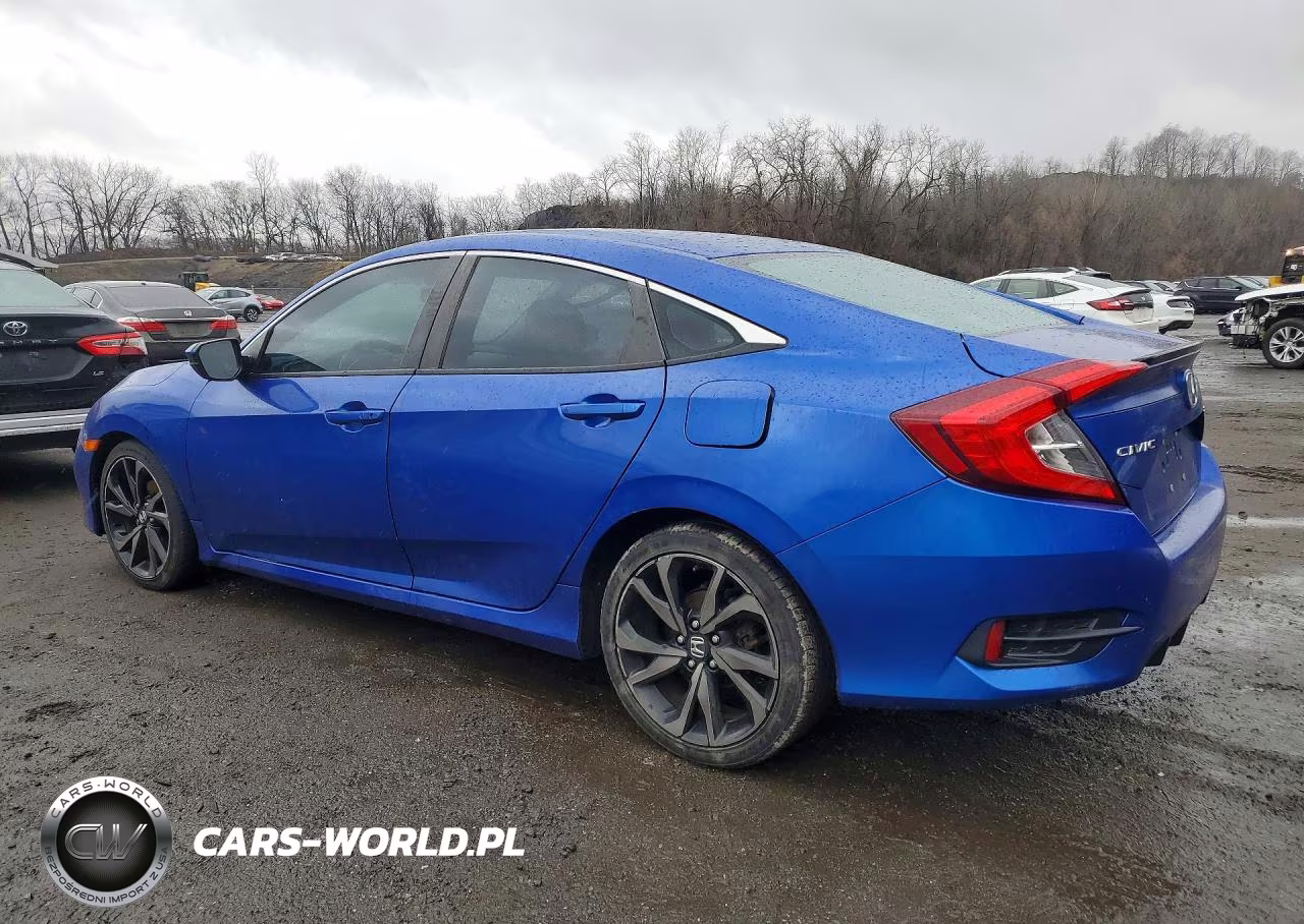 2020 Honda Civic Sport VIN:2HGFC2F86LH550329 - 2