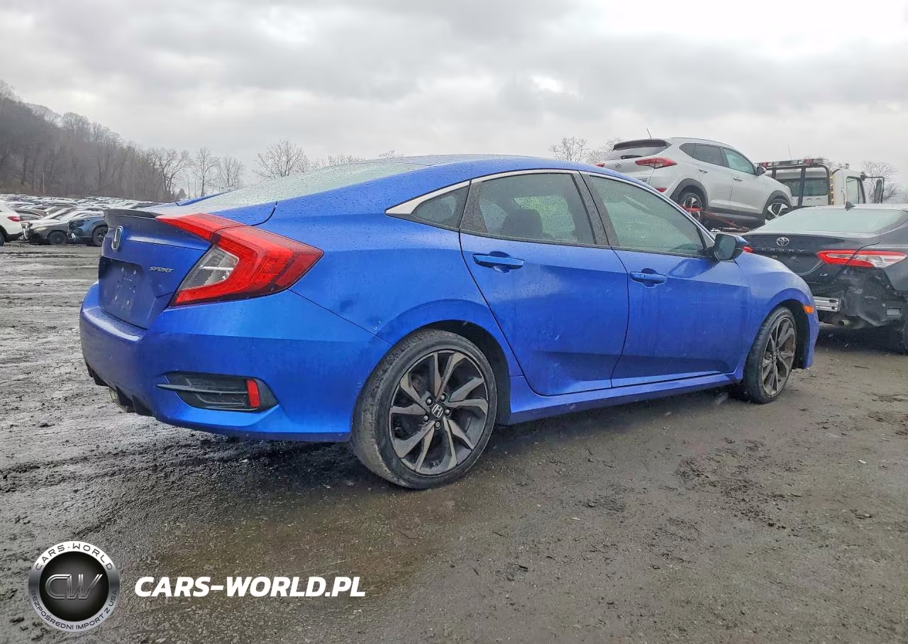 2020 Honda Civic Sport VIN:2HGFC2F86LH550329 - 3