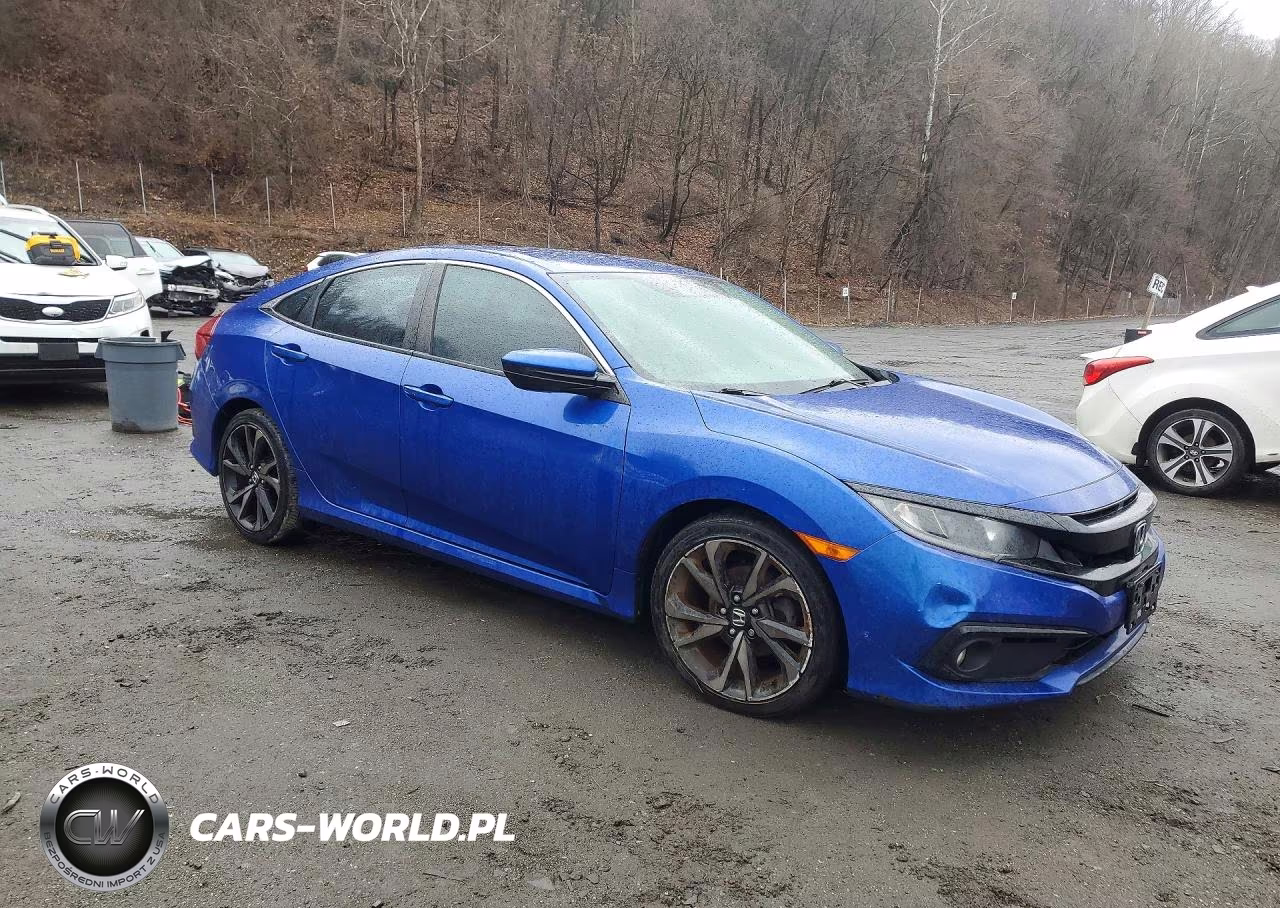 2020 Honda Civic Sport VIN:2HGFC2F86LH550329 - 4