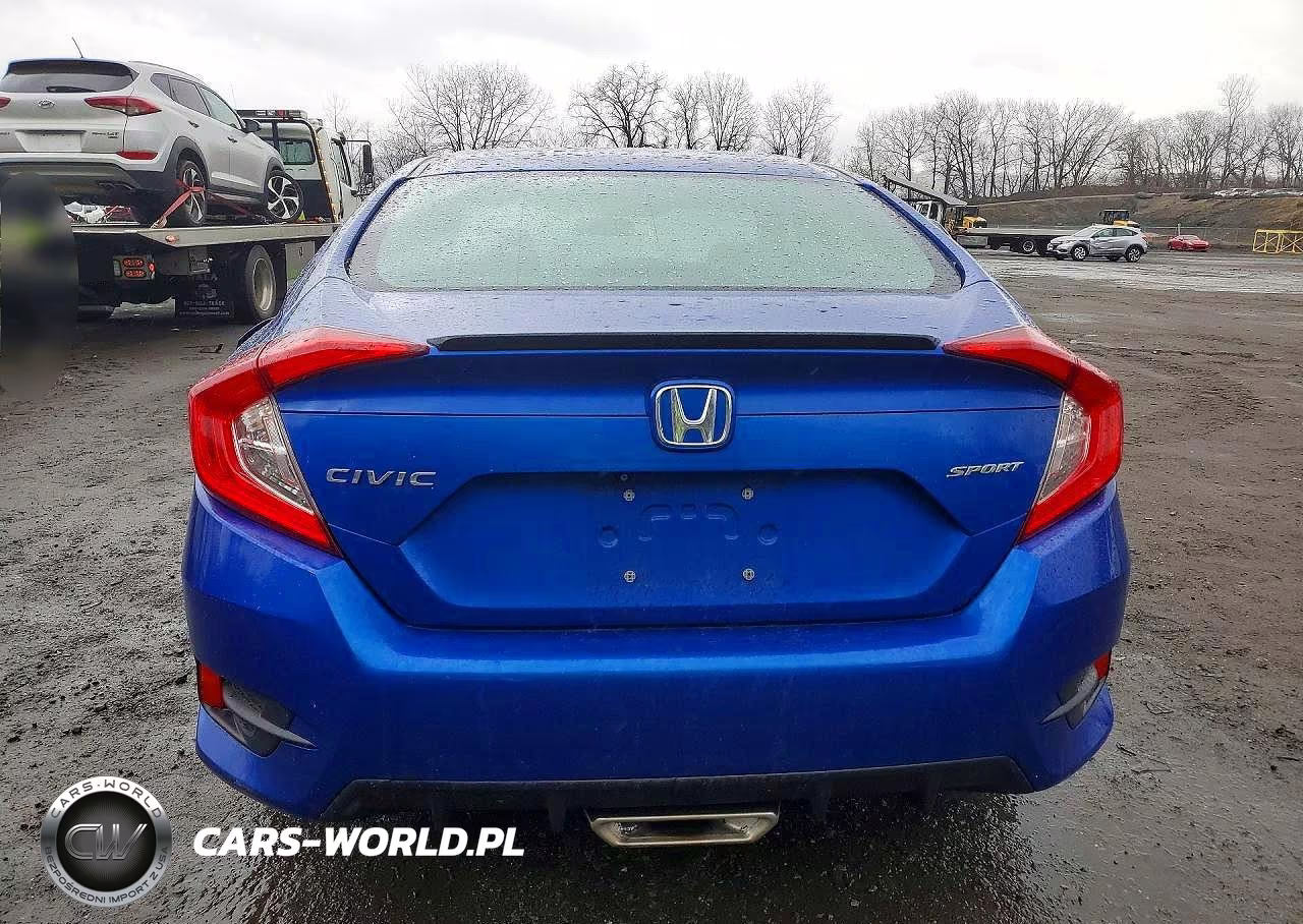 2020 Honda Civic Sport VIN:2HGFC2F86LH550329 - 6