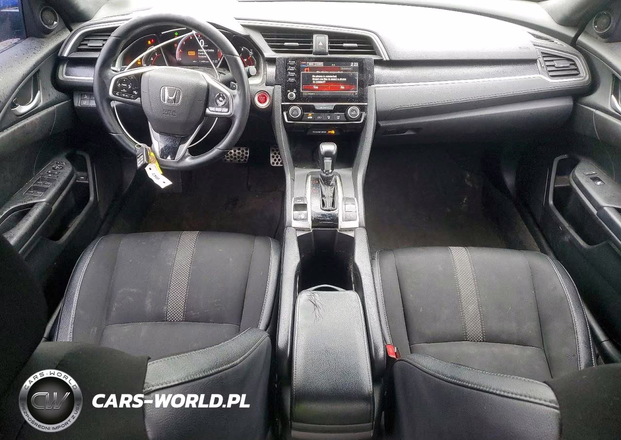 2020 Honda Civic Sport VIN:2HGFC2F86LH550329 - 8