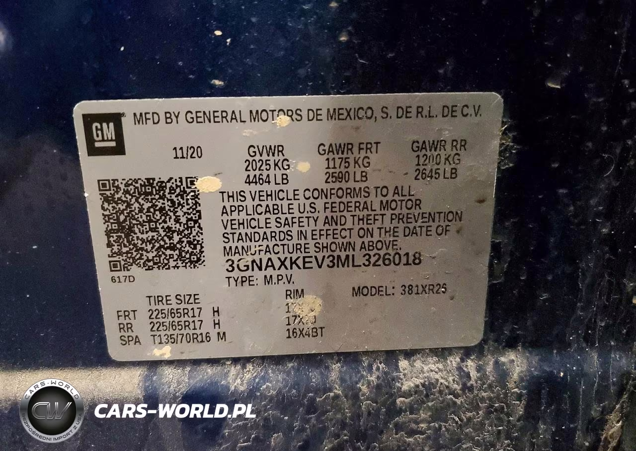 2021 Chevrolet Equinox Lt VIN:3GNAXKEV3ML326018 - 13