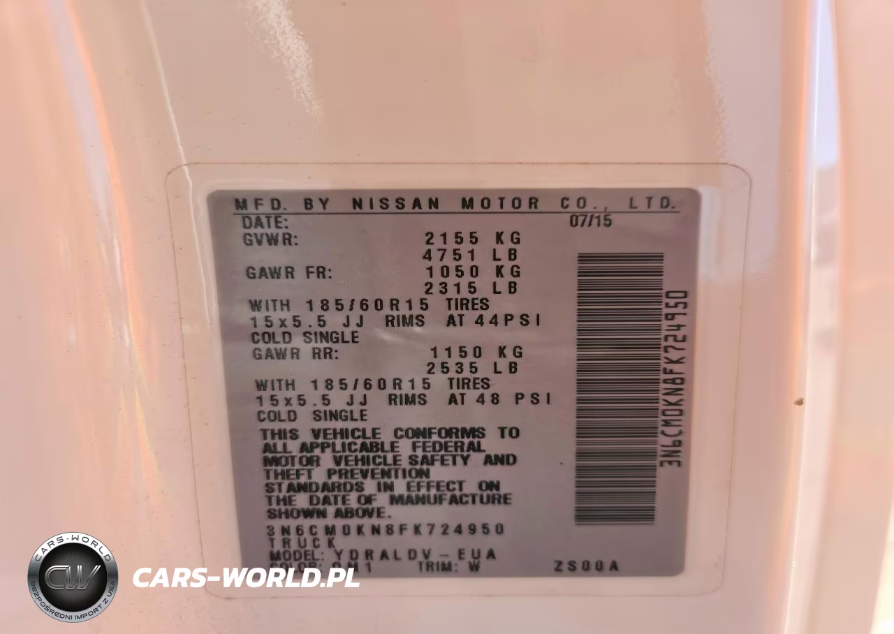 2015 Nissan Nv200 Delivery Van VIN:3N6CM0KN8FK724950 - 13