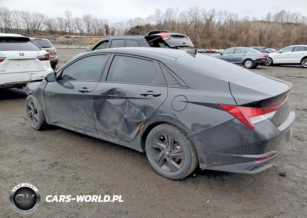 2021 Hyundai Elantra Sel VIN:KMHLM4AGXMU066991 - 2