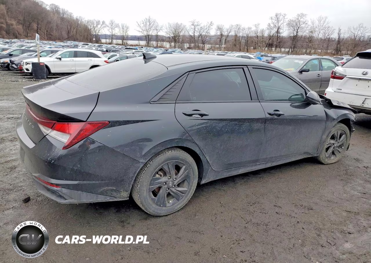 2021 Hyundai Elantra Sel VIN:KMHLM4AGXMU066991 - 3