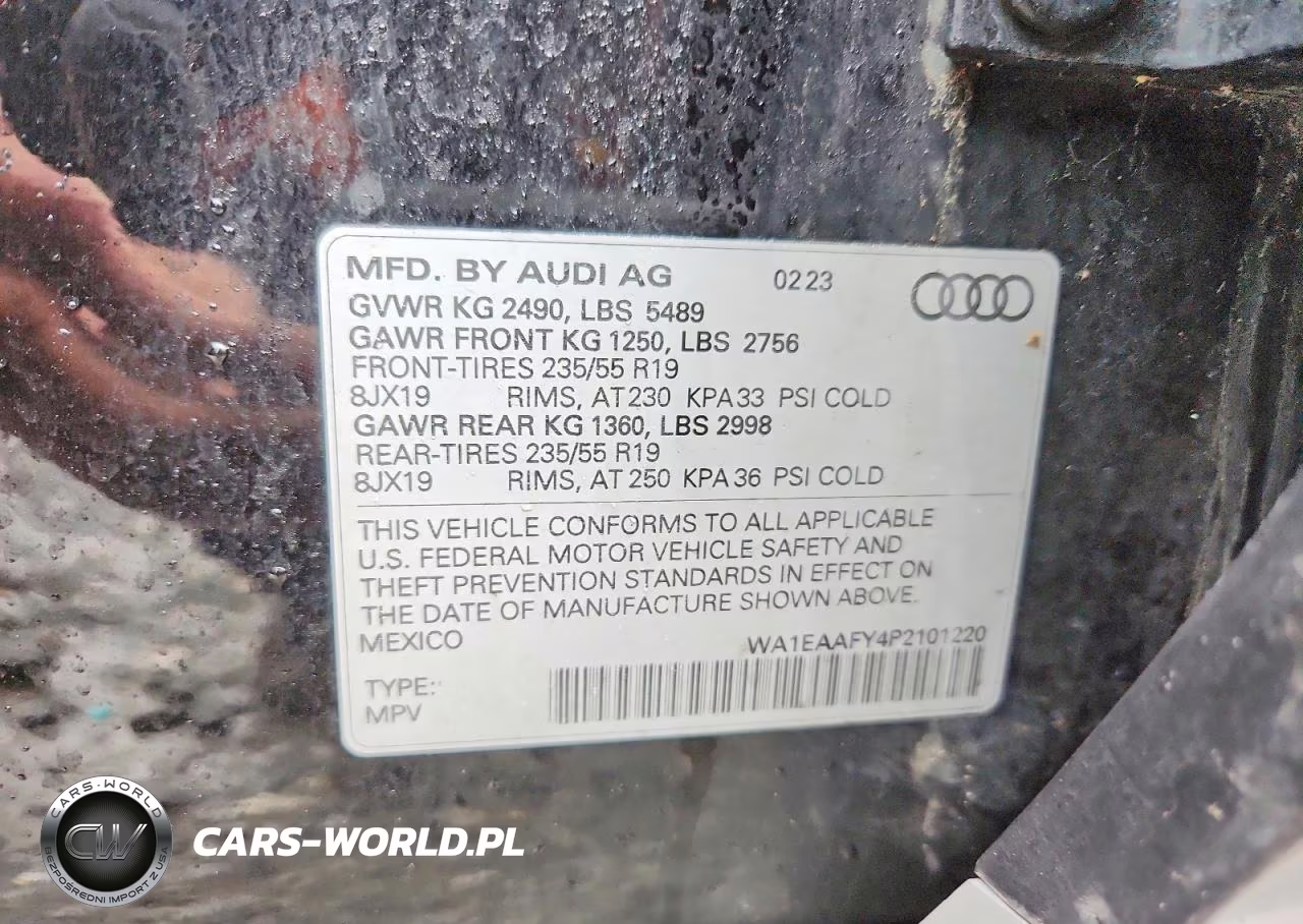 2023 Audi Q5 Premium Plus 45 VIN:WA1EAAFY4P2101220 - 13