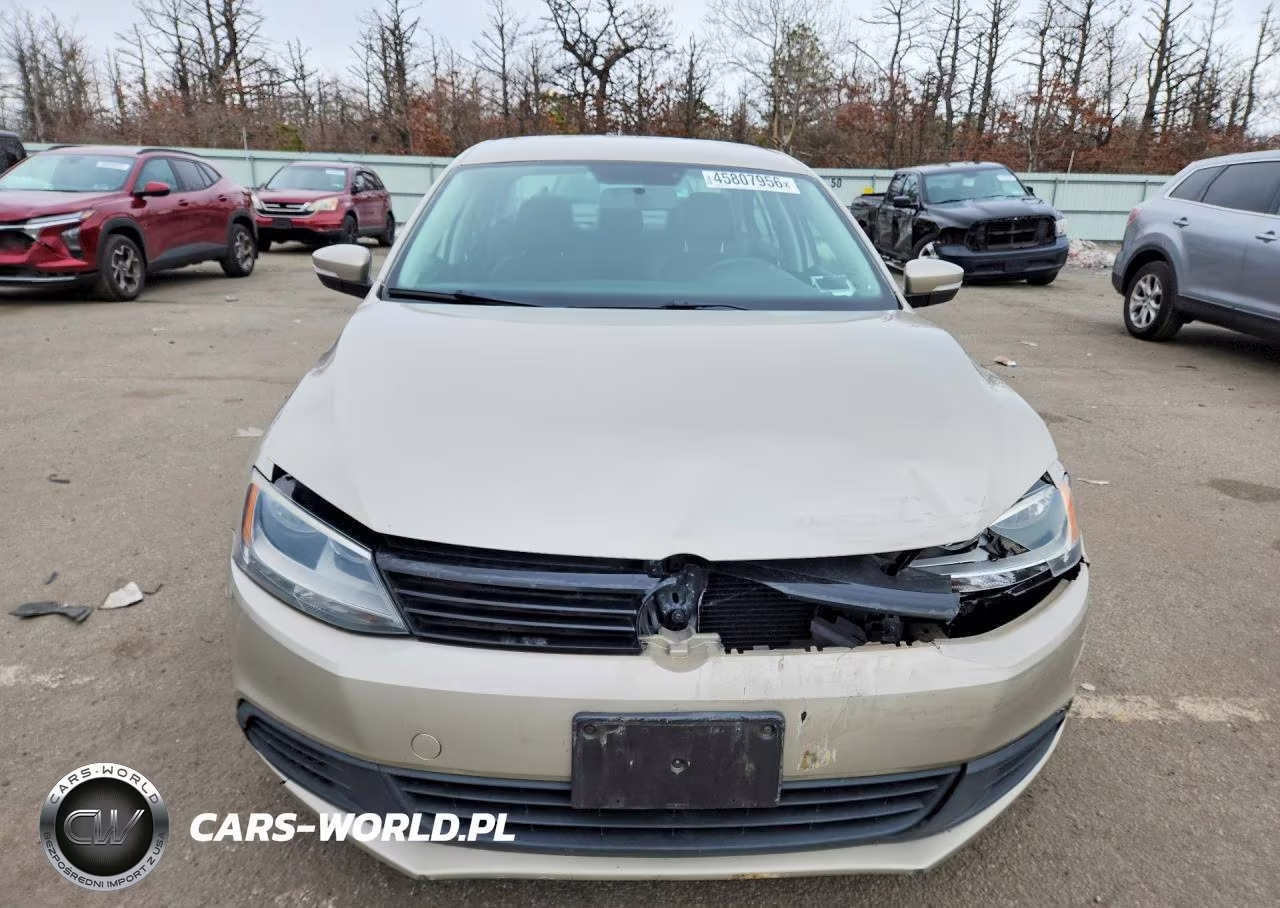 2012 Volkswagen Jetta Se VIN:3VWDP7AJ7CM455780 - 5