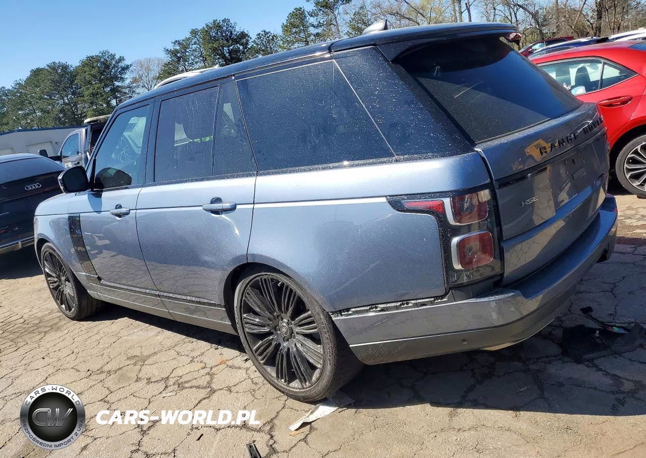 2019 Land Rover Range Rover Hse VIN:SALGS2SV0KA530620 - 2