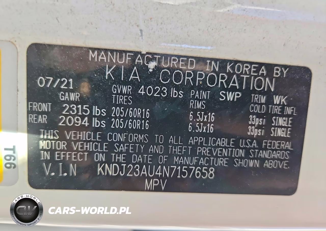 2022 Kia Soul Lx VIN:KNDJ23AU4N7157658 - 13