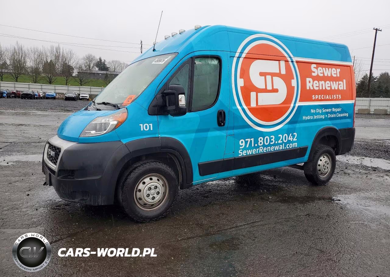 2019 Ram Promaster 1500 Delivery Van VIN:3C6TRVBG4KE532914 - 1