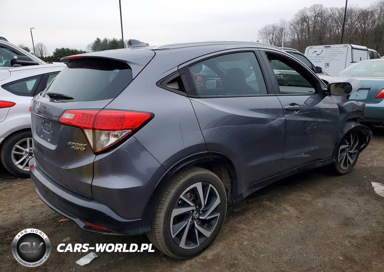 2020 Honda Hr-V Sport VIN:3CZRU6H12LM703753 - 3