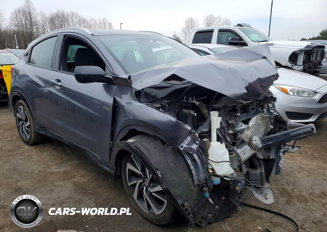 2020 Honda Hr-V Sport VIN:3CZRU6H12LM703753 - 4