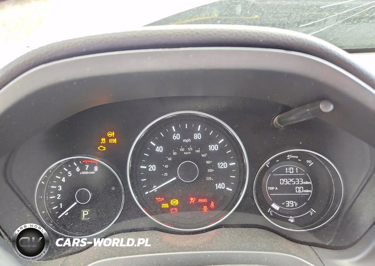 2020 Honda Hr-V Sport VIN:3CZRU6H12LM703753 - 9