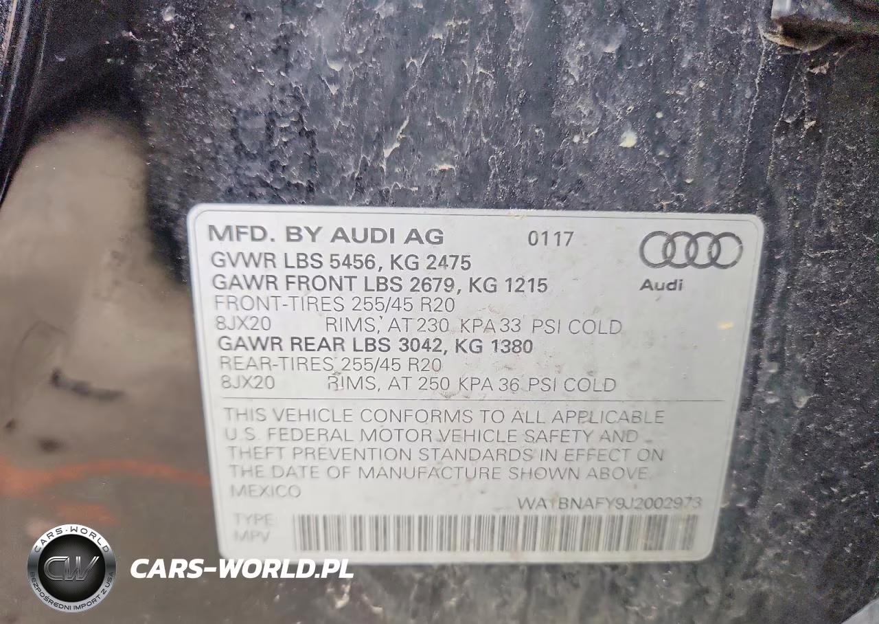 2018 Audi Q5 Premium Plus VIN:WA1BNAFY9J2002973 - 13