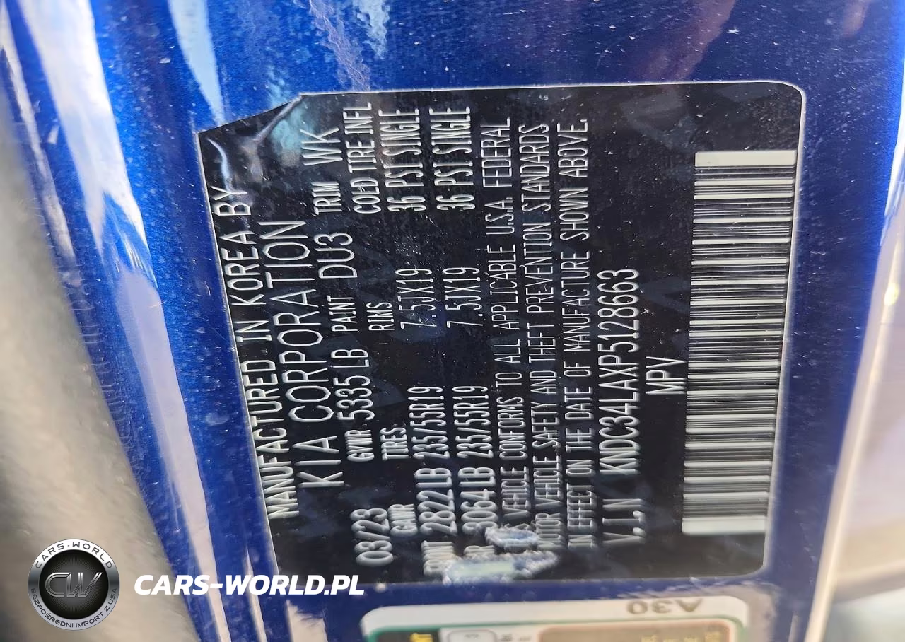 2023 Kia Ev6 Wind VIN:KNDC34LAXP5128663 - 13