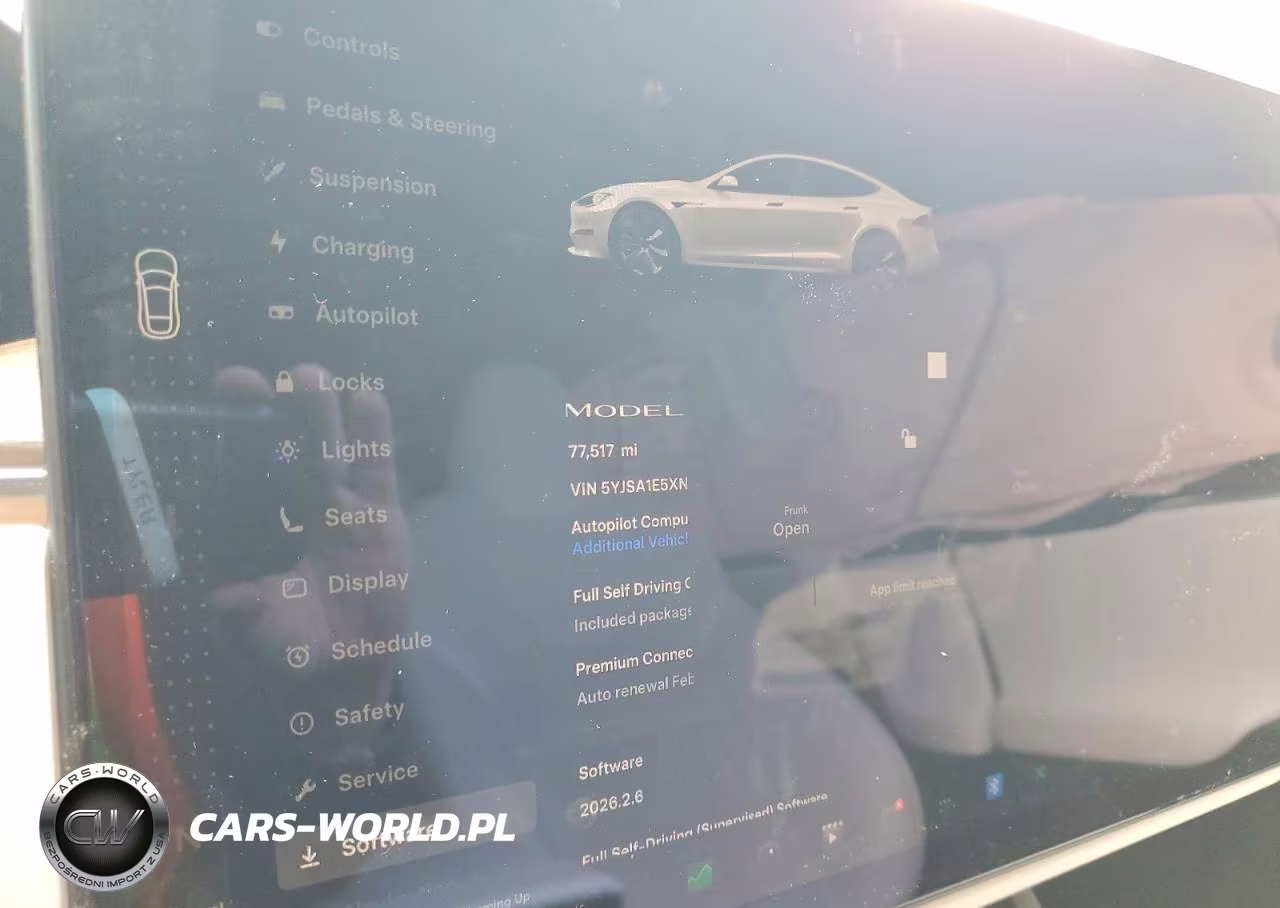 2022 Tesla Model S VIN:5YJSA1E5XNF471601 - 9