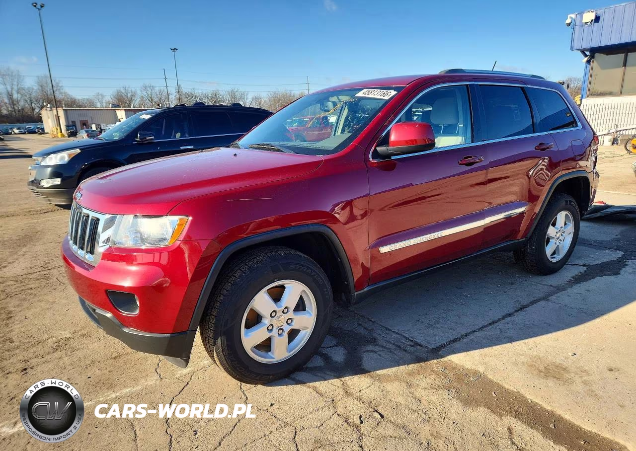 2012 Jeep Grand Cherokee Laredo VIN:1C4RJFAG8CC141520 - 1