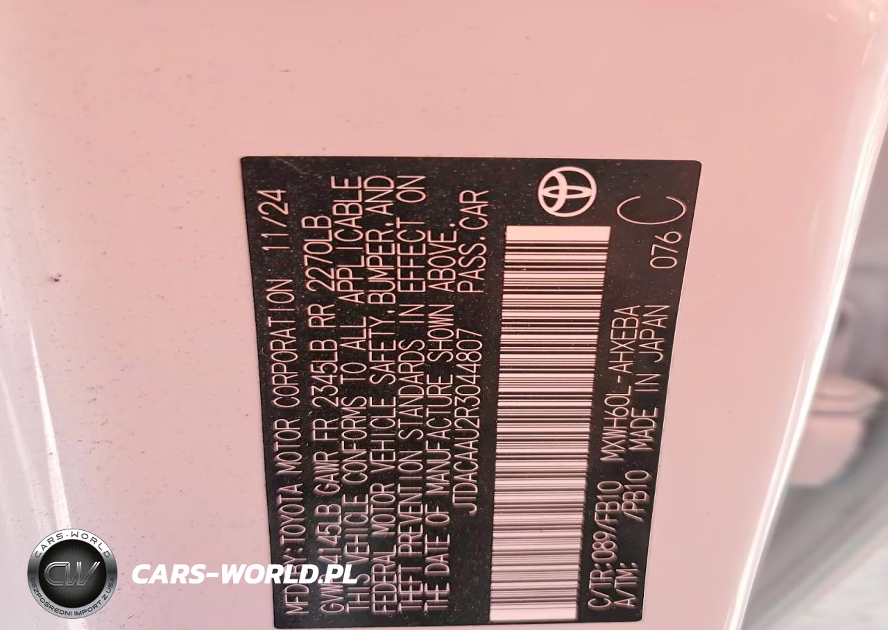 2024 Toyota Prius Le VIN:JTDACAAU2R3044807 - 12