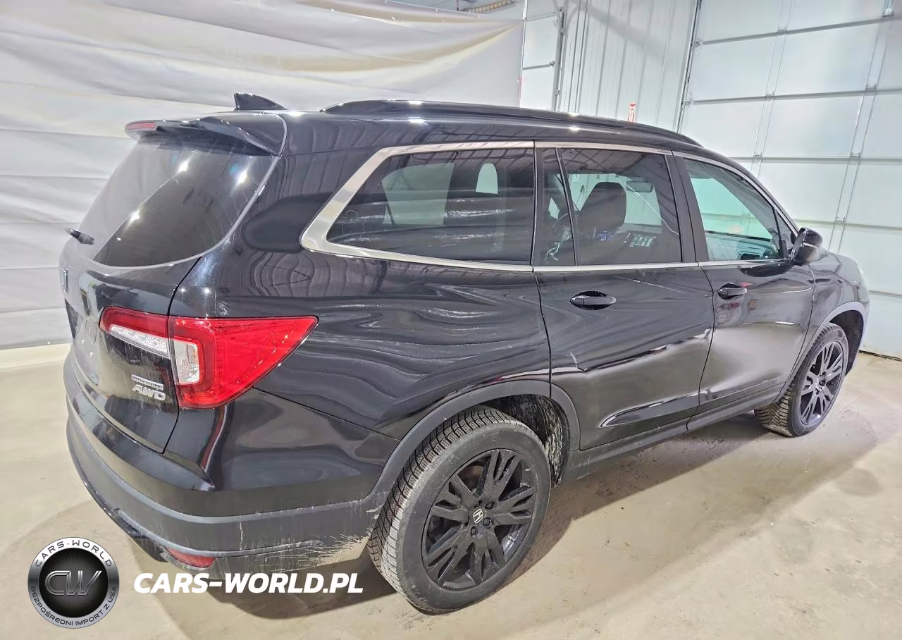 2022 Honda Pilot Se VIN:5FNYF6H29NB055940 - 3
