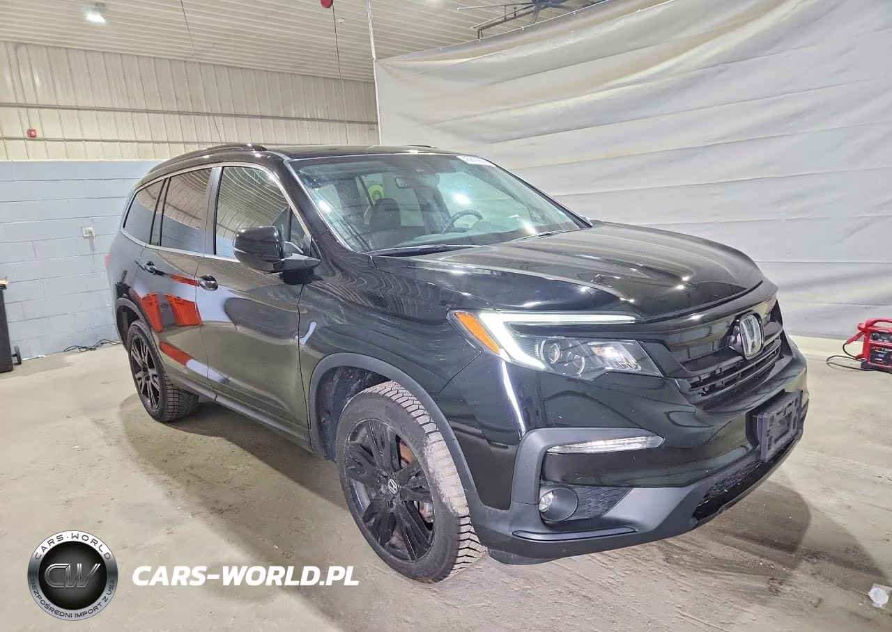 2022 Honda Pilot Se VIN:5FNYF6H29NB055940 - 4
