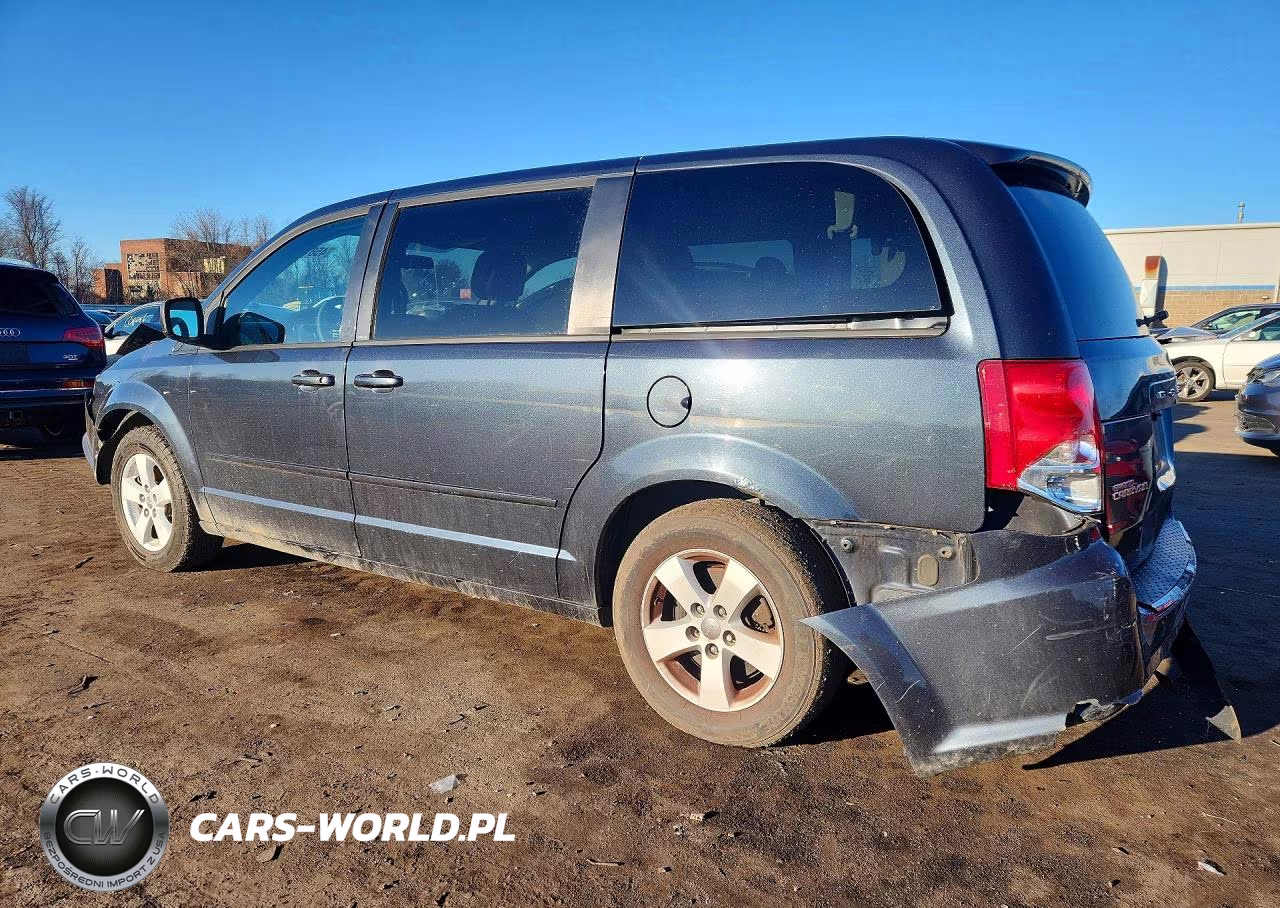 2013 Dodge Grand Caravan Se VIN:2C4RDGBG8DR762051 - 2