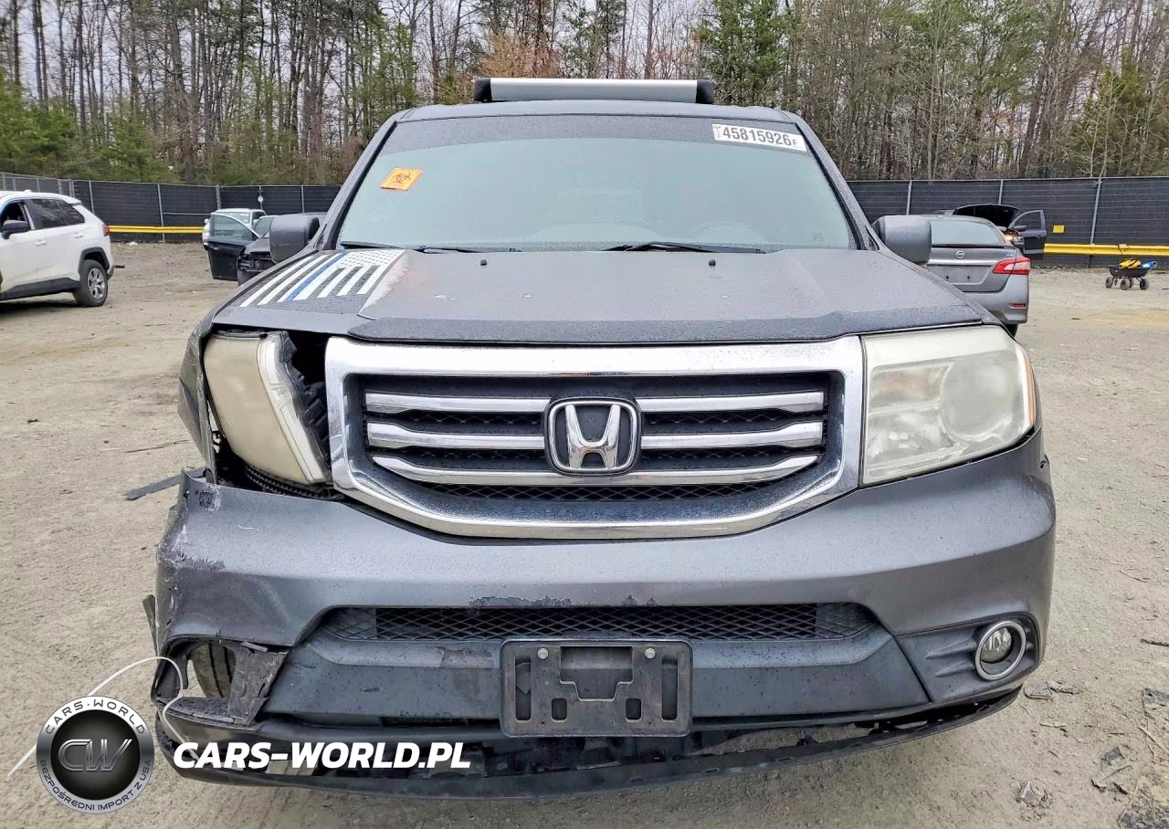 2013 Honda Pilot Exl VIN:5FNYF4H59DB020618 - 5