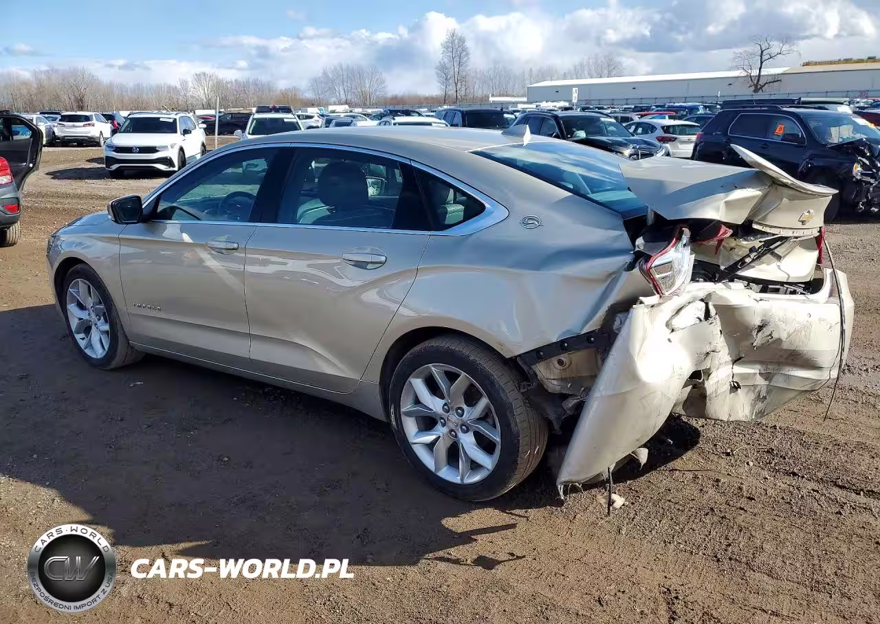 2014 Chevrolet Impala Lt VIN:2G1125S32E9161426 - 2