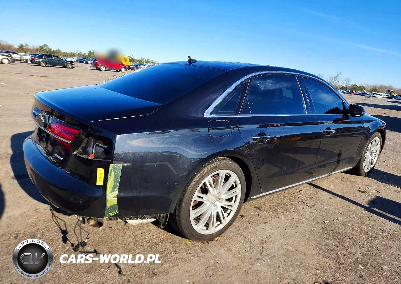 2015 Audi A8 L Quattro VIN:WAU3GAFDXFN037512 - 3