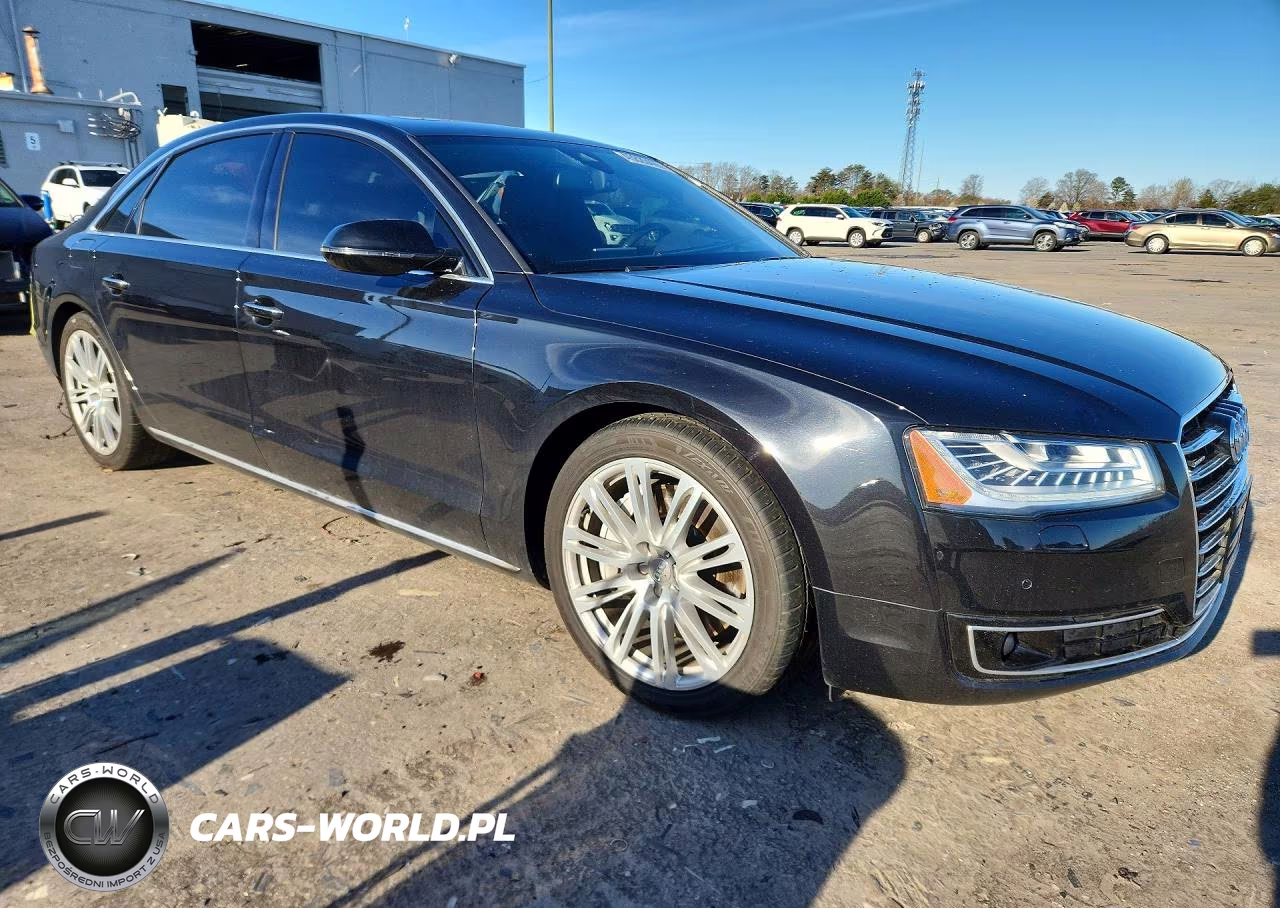 2015 Audi A8 L Quattro VIN:WAU3GAFDXFN037512 - 4