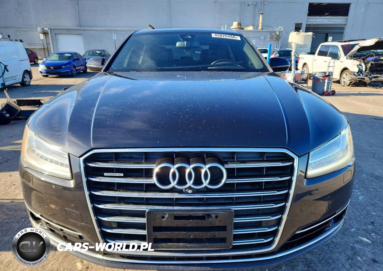 2015 Audi A8 L Quattro VIN:WAU3GAFDXFN037512 - 5