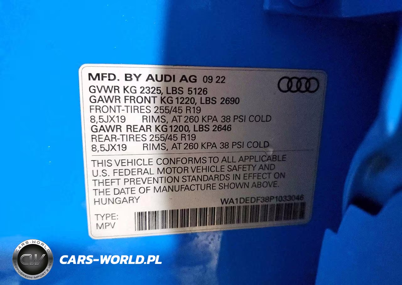 2023 Audi Q3 Premium S Line 45 VIN:WA1DEDF38P1033046 - 13