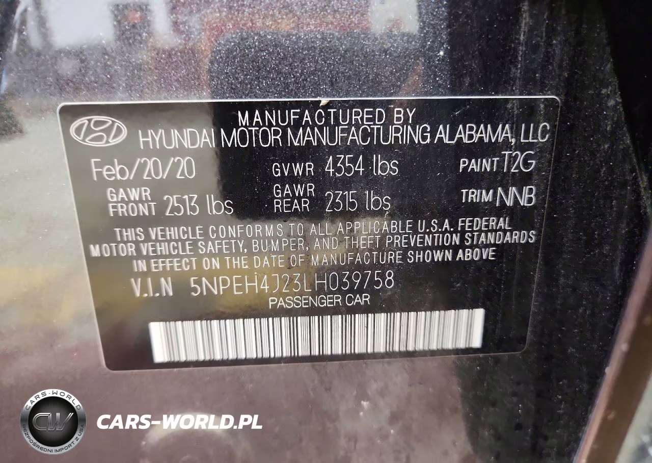 2020 Hyundai Sonata Limited VIN:5NPEH4J23LH039758 - 13