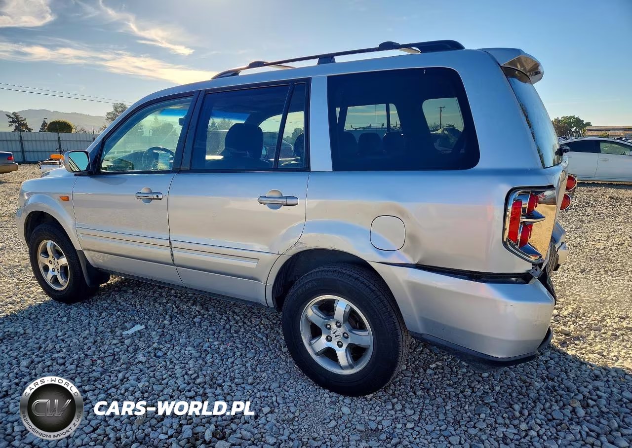 2008 Honda Pilot Exl VIN:5FNYF185X8B039893 - 2