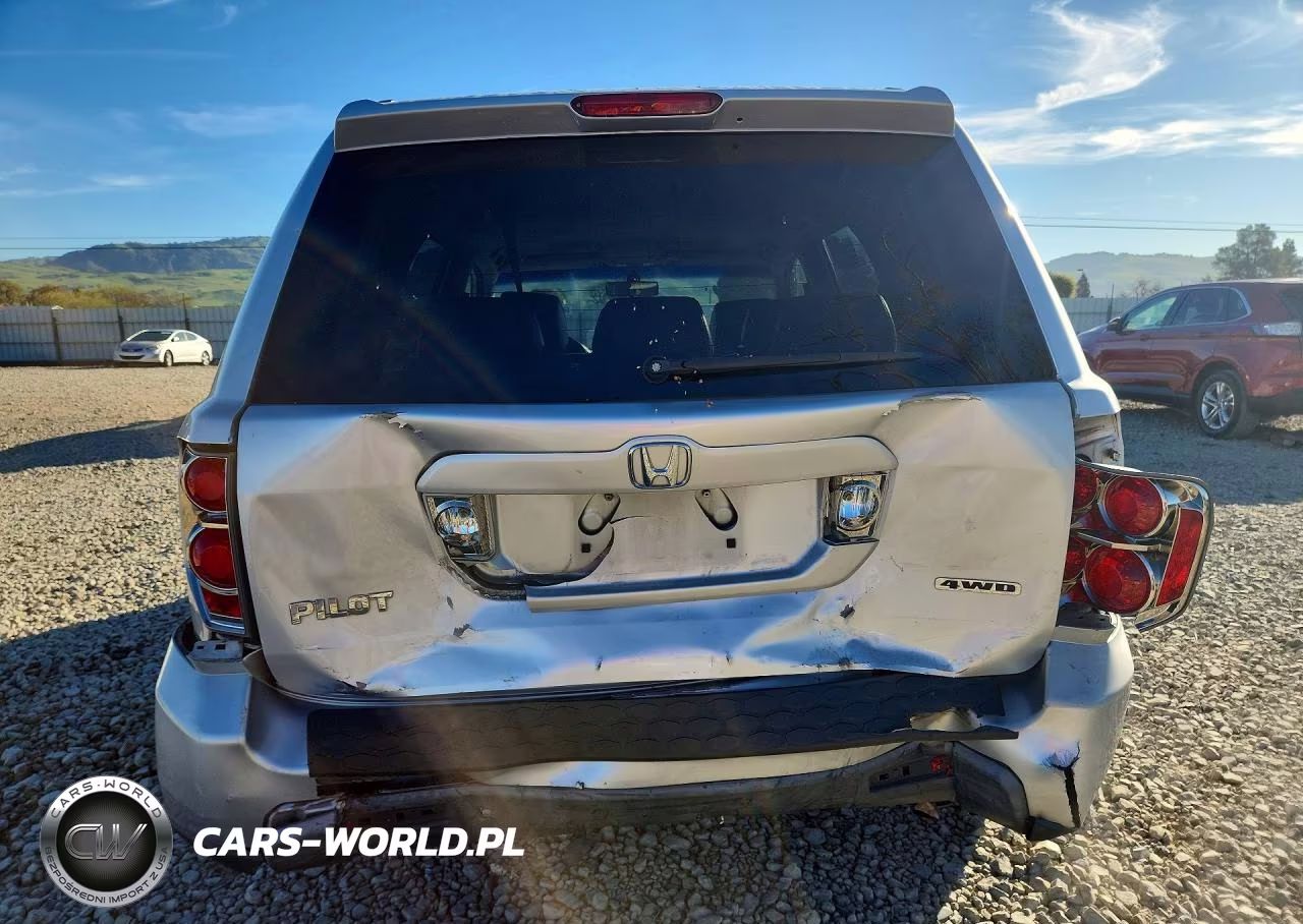 2008 Honda Pilot Exl VIN:5FNYF185X8B039893 - 6