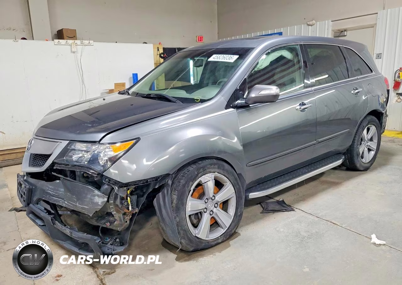 2012 Acura Mdx VIN:2HNYD2H23CH549713 - 1