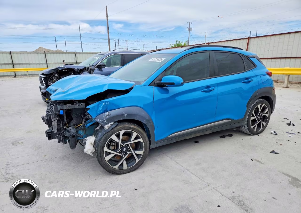 2022 Hyundai Kona Limited VIN:KM8K53A38NU770799 - 1