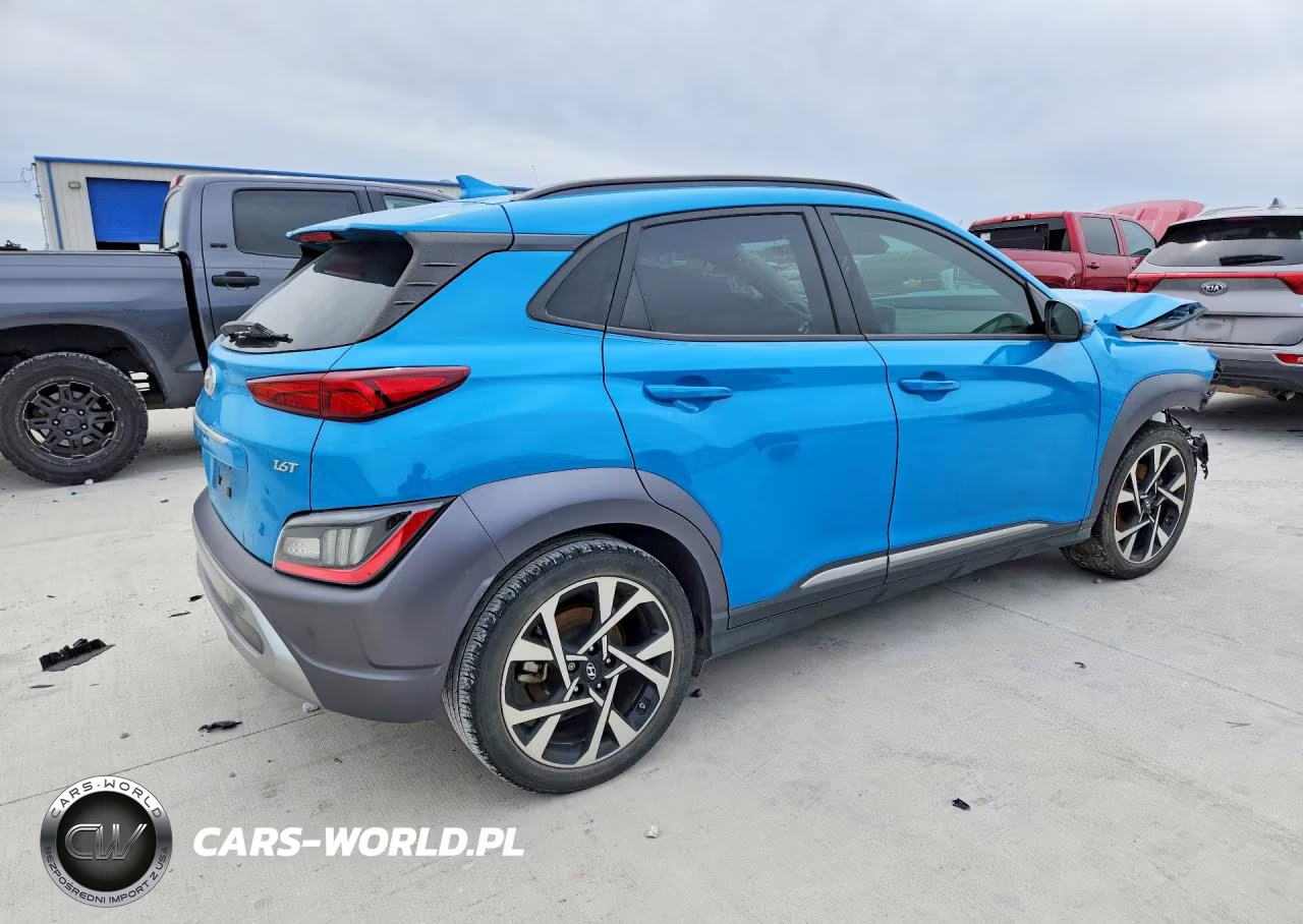 2022 Hyundai Kona Limited VIN:KM8K53A38NU770799 - 3