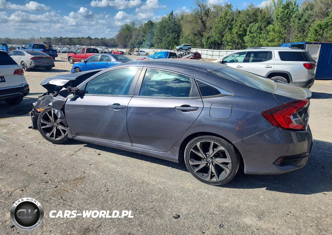 2021 Honda Civic Sport VIN:2HGFC2F85MH544281 - 2