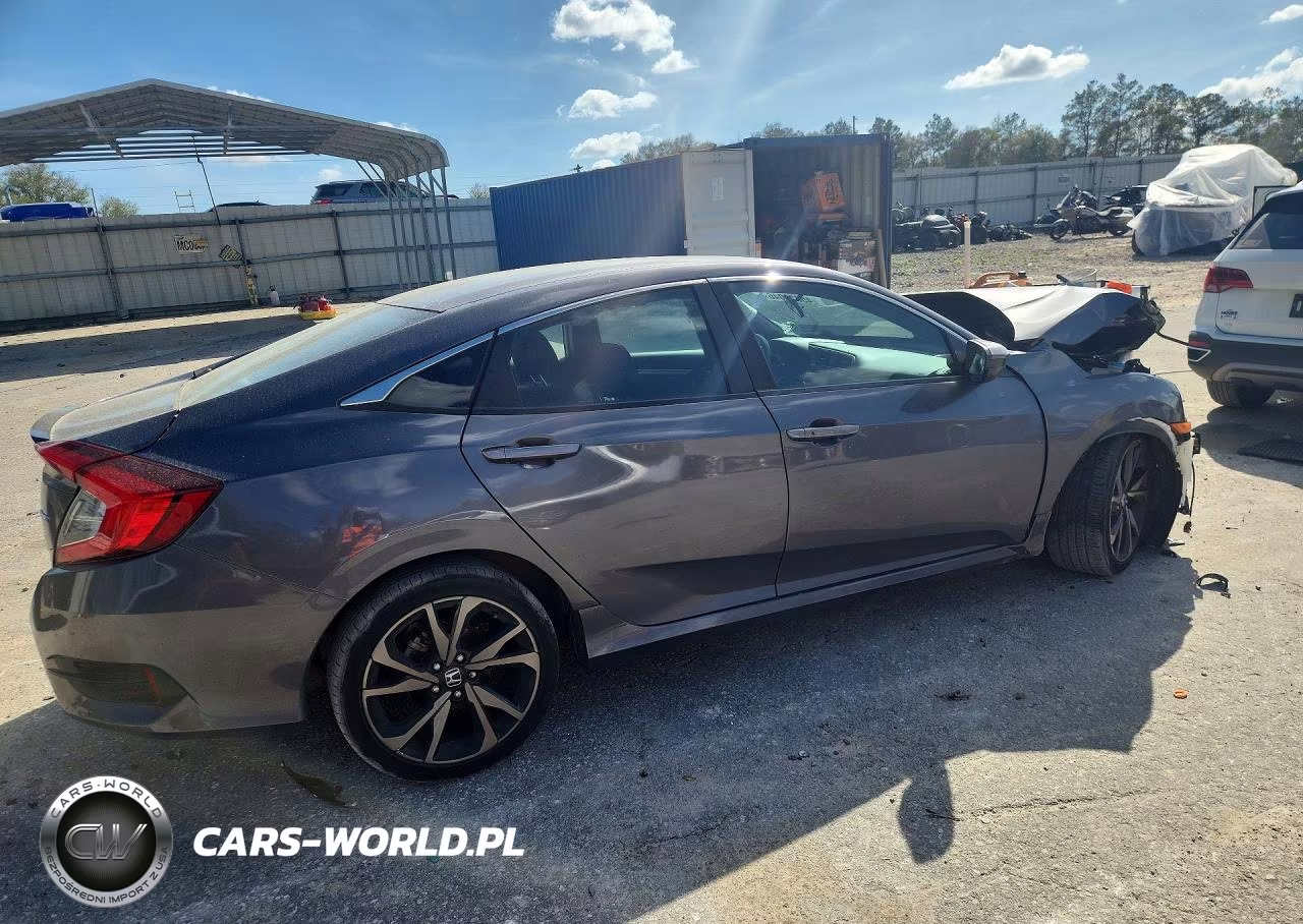 2021 Honda Civic Sport VIN:2HGFC2F85MH544281 - 3