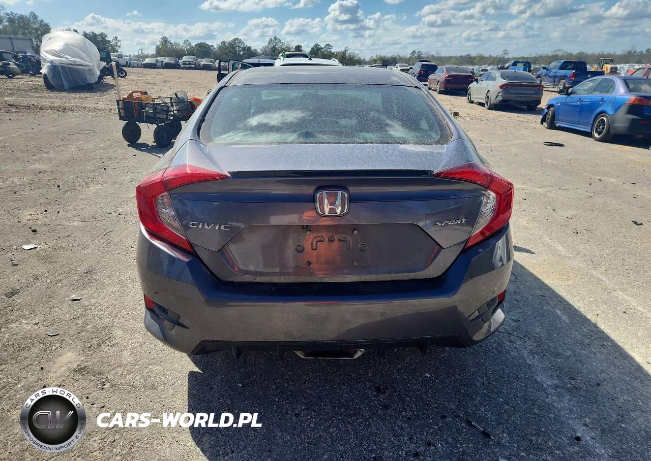 2021 Honda Civic Sport VIN:2HGFC2F85MH544281 - 6